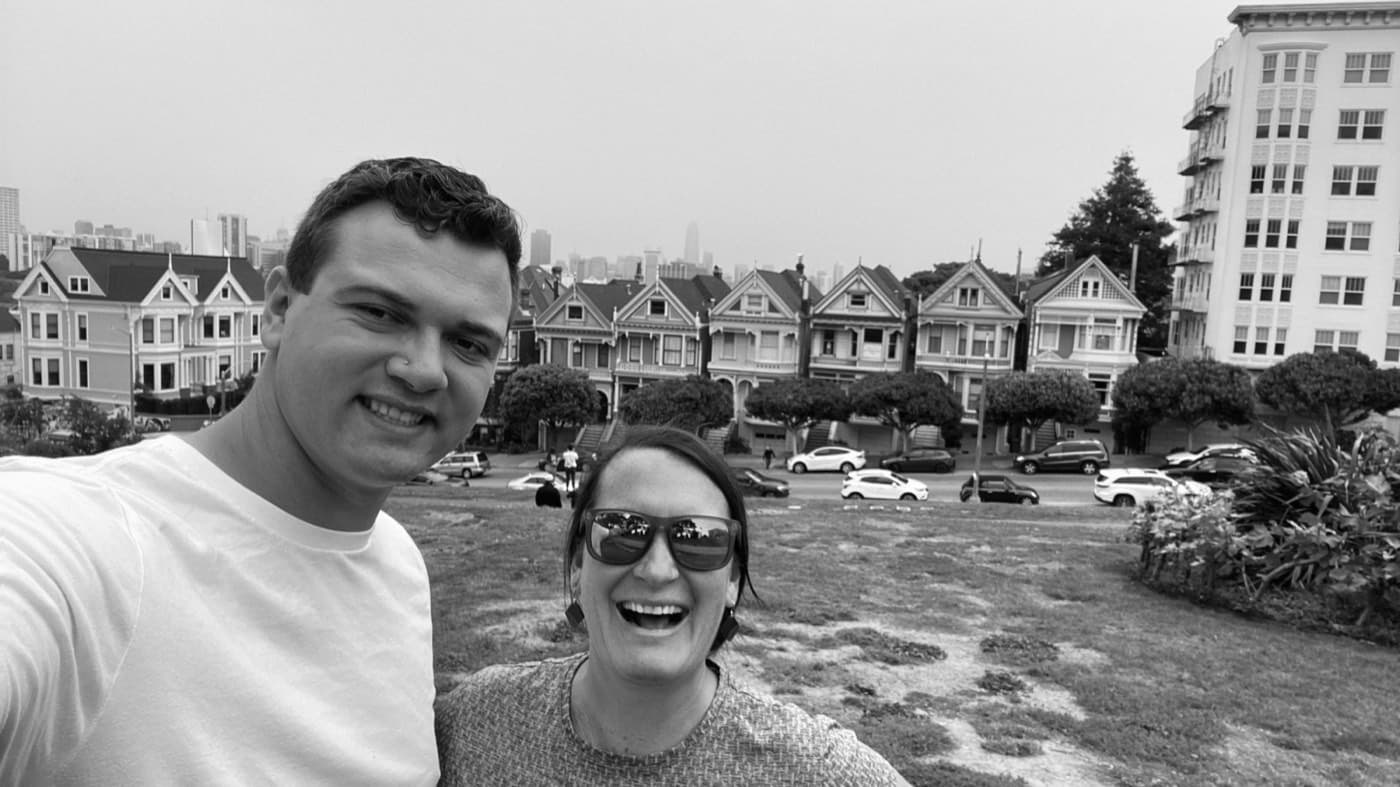 Taryn and TK in San Francisco