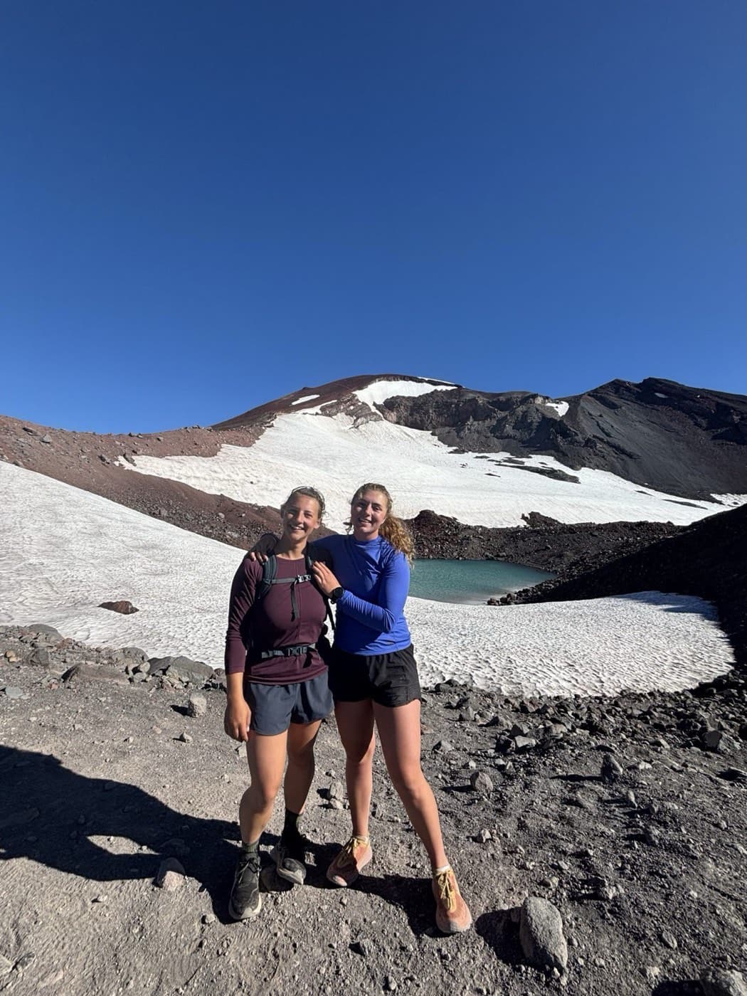 Natalie H. and Friend Hiking
