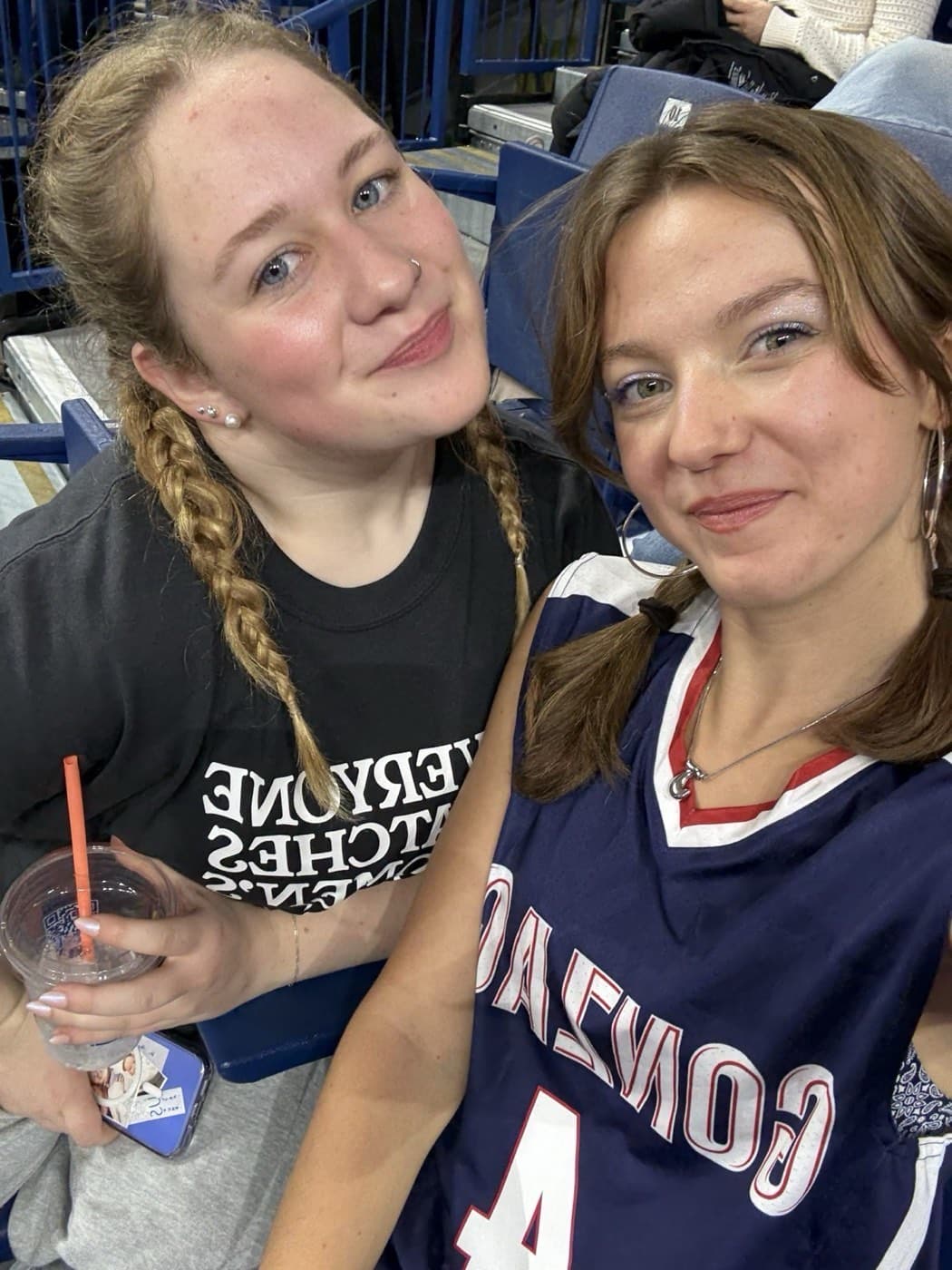 Joy S. and Friend at Gonzaga